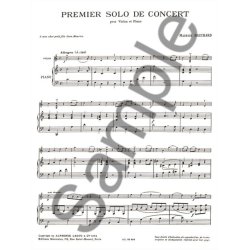 M. Hauchard: Solos modernes de Concert No.1 (1&egrave;re Position) (Violin & Piano)