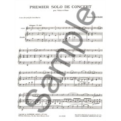 M. Hauchard: Solos modernes de Concert No.1 (1&egrave;re Position) (Violin & Piano)