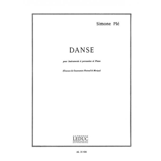 Simone Pl&eacute;: Danse (Percussion(s) & Piano)