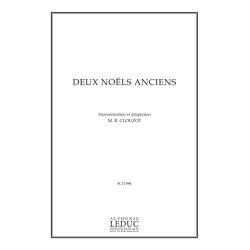 Marie-Rose Clouzot: 2 No&euml;ls anciens (Choral-Mixed a cappella)