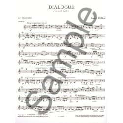 Eug&egrave;ne Bozza: Dialogue (Trumpets 2)