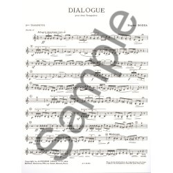 Eug&egrave;ne Bozza: Dialogue (Trumpets 2)