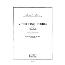 Albert Debondue: 25 Etudes (Oboe solo)