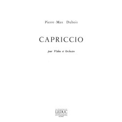 Pierre Max Dubois: Capriccio (Violin & Piano)
