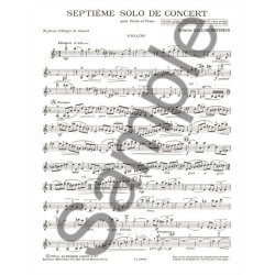 Raymond Gallois-Montbrun: Solos modernes de Concert No.7 (Violin & Piano)