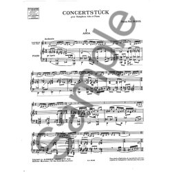 Pierre Max Dubois: Concertst&uuml;ck (Saxophone-Alto & Piano)