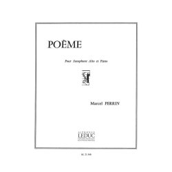M. Perrin: Po&egrave;me (Saxophone-Alto & Piano)