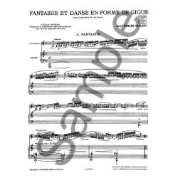 Jules Semler-Collery: Fantaisie et Danse en Forme de Gigue (Clarinet & Piano)