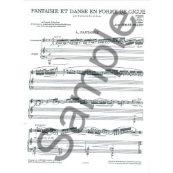 Jules Semler-Collery: Fantaisie et Danse en Forme de Gigue (Clarinet & Piano)
