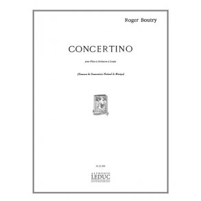 Roger Boutry: Concertino (Flute & Piano)