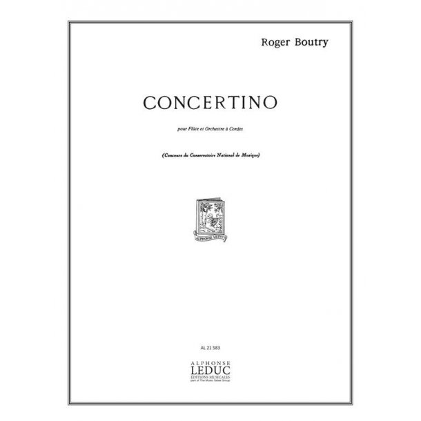 Roger Boutry: Concertino (Flute & Piano)