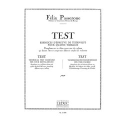 F&eacute;lix Passerone: Test (Percussion solo)