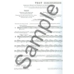 F&eacute;lix Passerone: Test (Percussion solo)