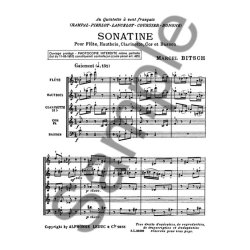 Marcel Bitsch: Sonatine (Quintet-Wind)
