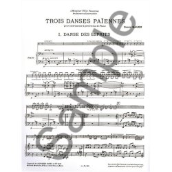 Serge Baudo: 3 Danses pa&iuml;ennes (Percussion(s) & Piano)
