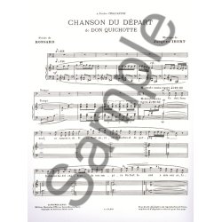 Jacques Ibert: Chansons De Don Quichotte No. 1 - Chanson Du Dpart