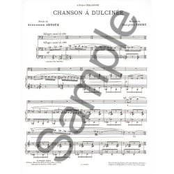 Jacques Ibert: Chansons De Don Quichotte No. 2 - Chanson A Dulcin&eacute;e