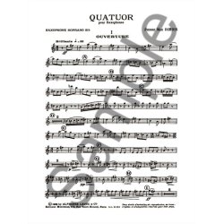 Pierre Max Dubois: Quatuor (Saxophones 4)