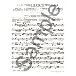 Reginaldo Caffarelli: 16 Etudes de Perfectionnement (Trumpet solo)