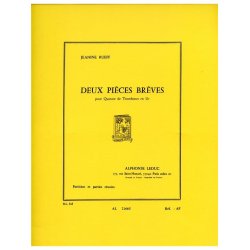 Jeanine Rueff: 2 Pi&egrave;ces br&egrave;ves (Trombones 4)