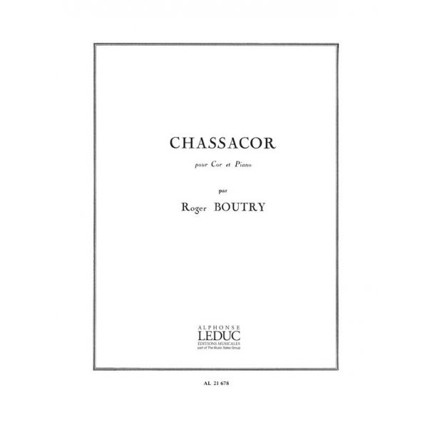 Roger Boutry: Chassacor (Horn & Piano)