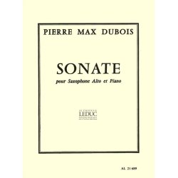 Pierre Max Dubois: Sonate (Saxophone-Alto & Piano)