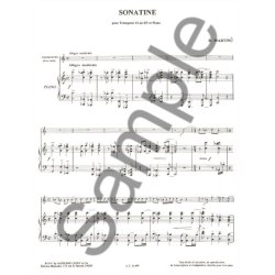 Bohuslav Martinu: Sonatina (Trumpet)