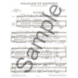 J.S. Bach: Polonaise Et Badinerie (Flute And Piano)