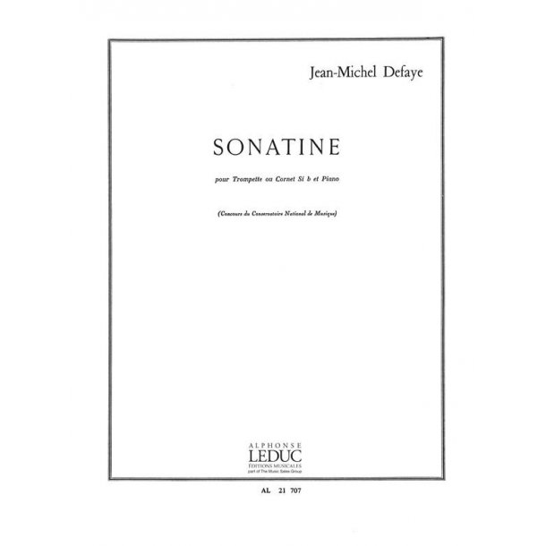 Jean Michel Defaye: Sonatine (Trumpet & Piano)
