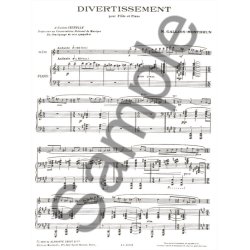 Raymond Gallois-Montbrun: Divertissement (Flute & Piano)
