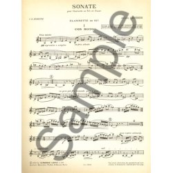 Jacques Cast&eacute;r&egrave;de: Sonate (Clarinet & Piano)