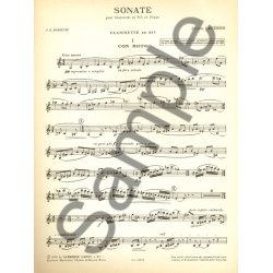 Jacques Cast&eacute;r&egrave;de: Sonate (Clarinet & Piano)