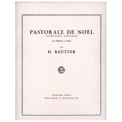 Hermann Reutter: Pastorale de No&euml;l (Oboe & Piano)