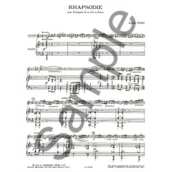 Eug&egrave;ne Bozza: Rhapsodie (Trumpet & Piano)