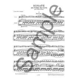Jacques Cast&eacute;r&egrave;de: Sonate en Forme de Suite (Flute & Piano)
