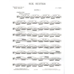 Johann Sebastian Bach: 6 Suites (Viola solo)