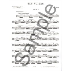 Johann Sebastian Bach: 6 Suites (Viola solo)