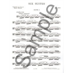Johann Sebastian Bach: 6 Suites (Viola solo)