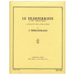 Jos&eacute; Berghmans: Le Fils de Ferriste (Clarinet & Piano)