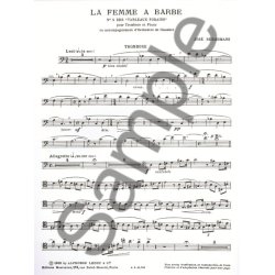 Jos&eacute; Berghmans: La Femme &agrave; Barbe (Trombone & Piano)