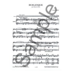 Eug&egrave;ne Bozza: Burlesque (Bassoon & Piano)