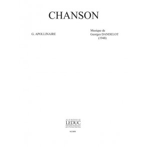 Georges Dandelot: Chanson (Choral-Mixed a cappella)