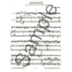Jeanine Rueff: Sonatine (Trumpet & Piano)