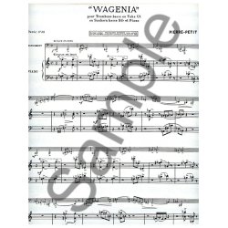 Pierre Petit: Wagenia (Trombone-Bass & Piano)