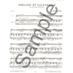 Robert Planel: Pr&eacute;lude Et Saltarelle