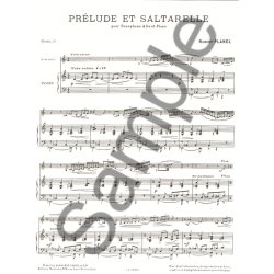 Robert Planel: Pr&eacute;lude Et Saltarelle