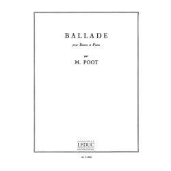 Marcel Poot: Ballade (Bassoon & Piano)