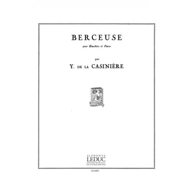 Yves de la Casini&egrave;re: Berceuse (Oboe & Piano)