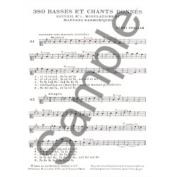 Henri Challan: 380 Figured Bass Exercises (2b)