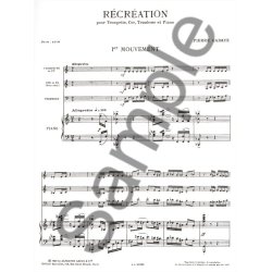 Pierre Gabaye: R&eacute;cr&eacute;ation (Quartet-Brass)